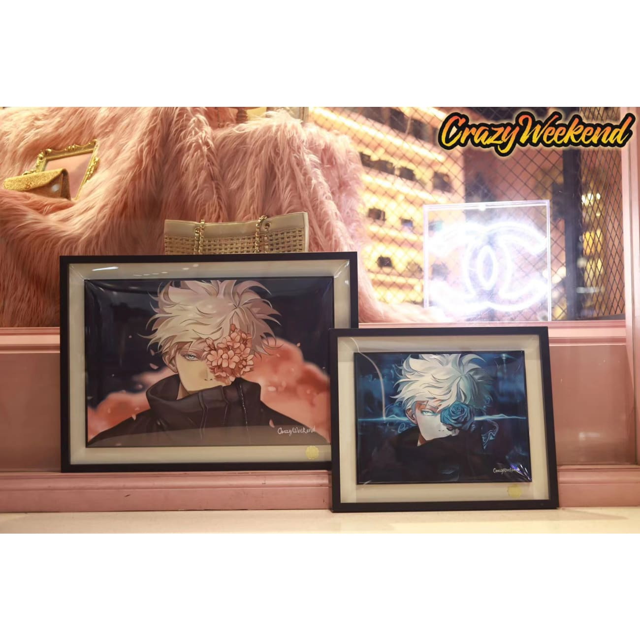Crazy Weekend - Satoru Gojo Poster Frame [2 Variants]