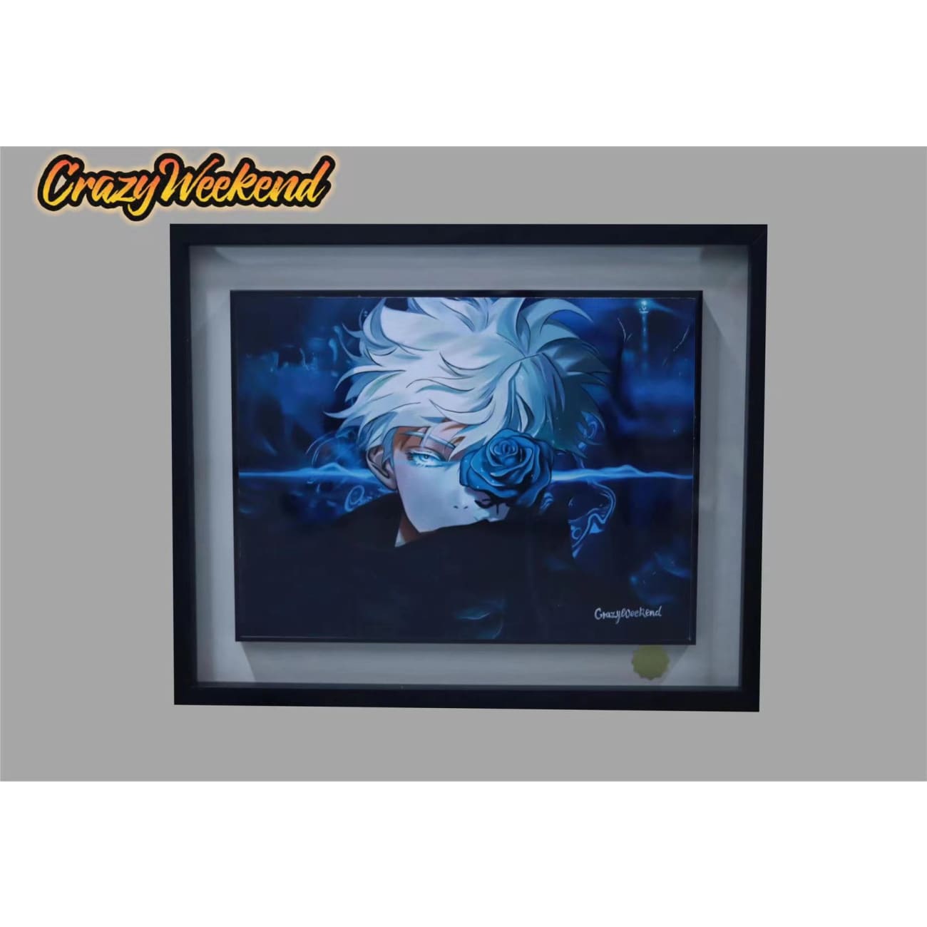 Crazy Weekend - Satoru Gojo Poster Frame [2 Variants]