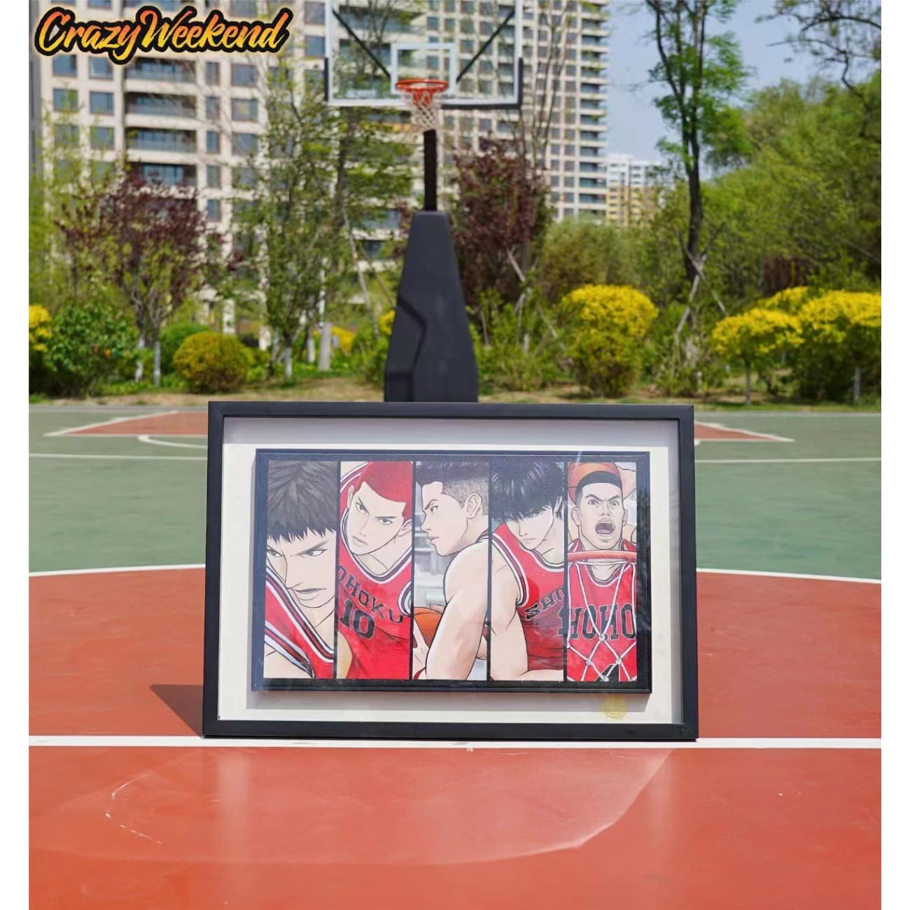 Crazy Weekend - Youth Never Gone: 'The First Slam Dunk' Oil Painting