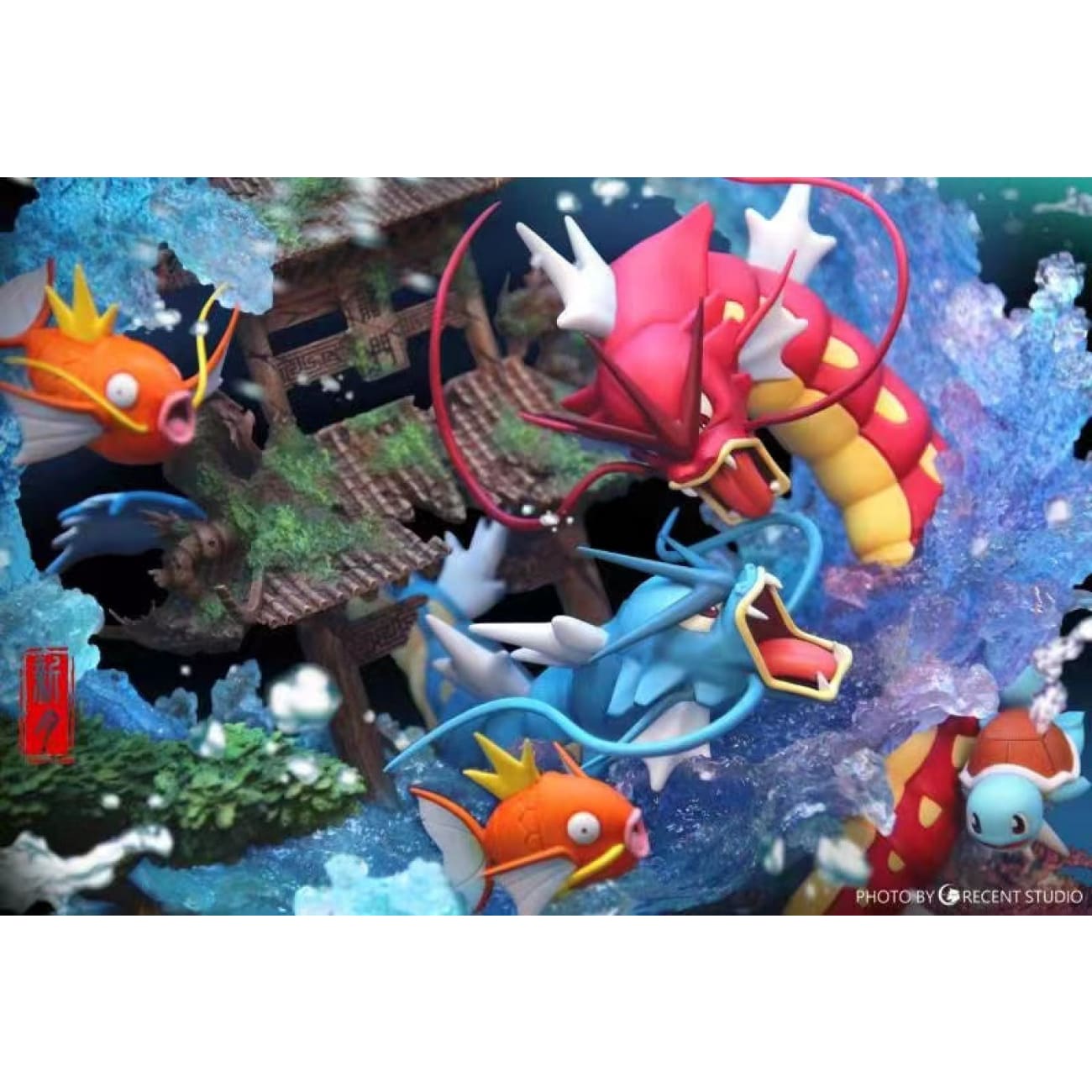 Crescent Studio - Leaping the Dragon Gate Gyarados 