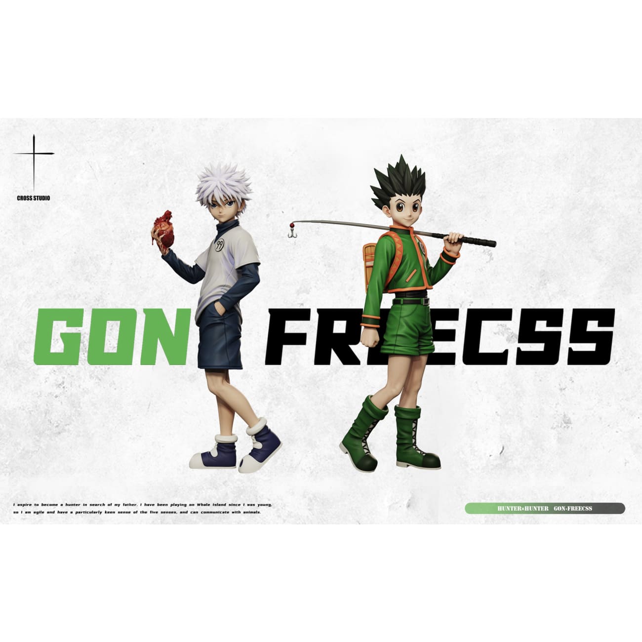 Cross Studio - Gon Freecss Taking Fishing Rod