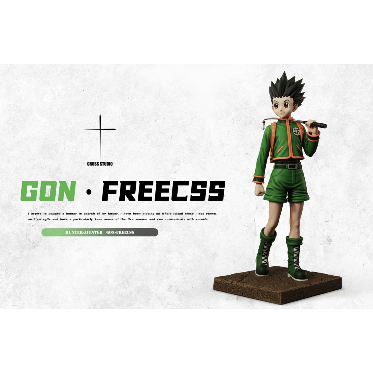 Cross Studio - Gon Freecss Taking Fishing Rod