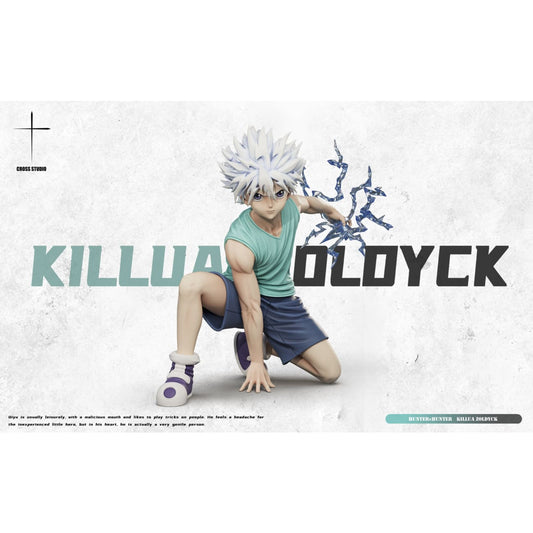 Cross Studio - Squatting God Speed Killua Zoldyck