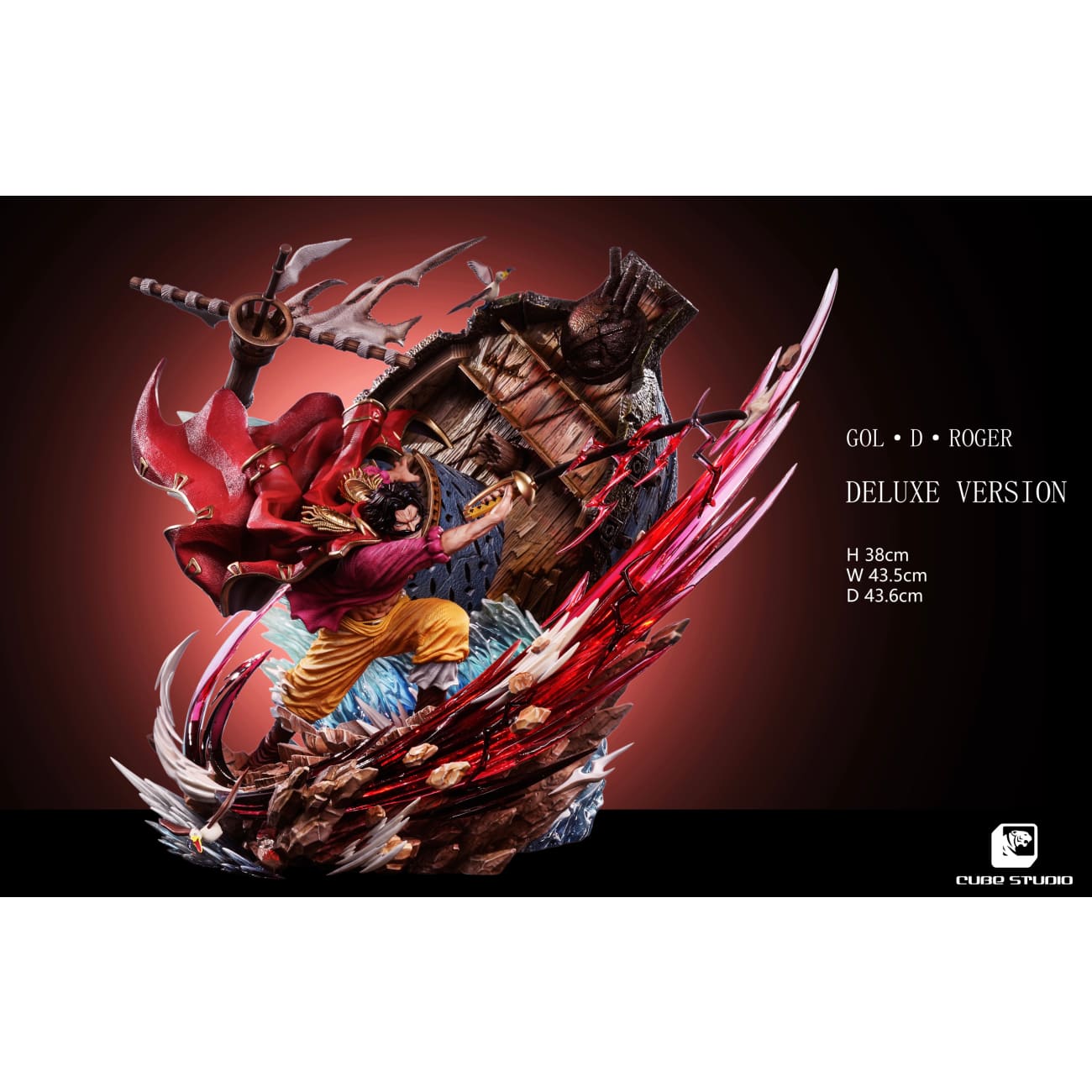 CUBE Studio - Gol D. Roger [3 Variants]