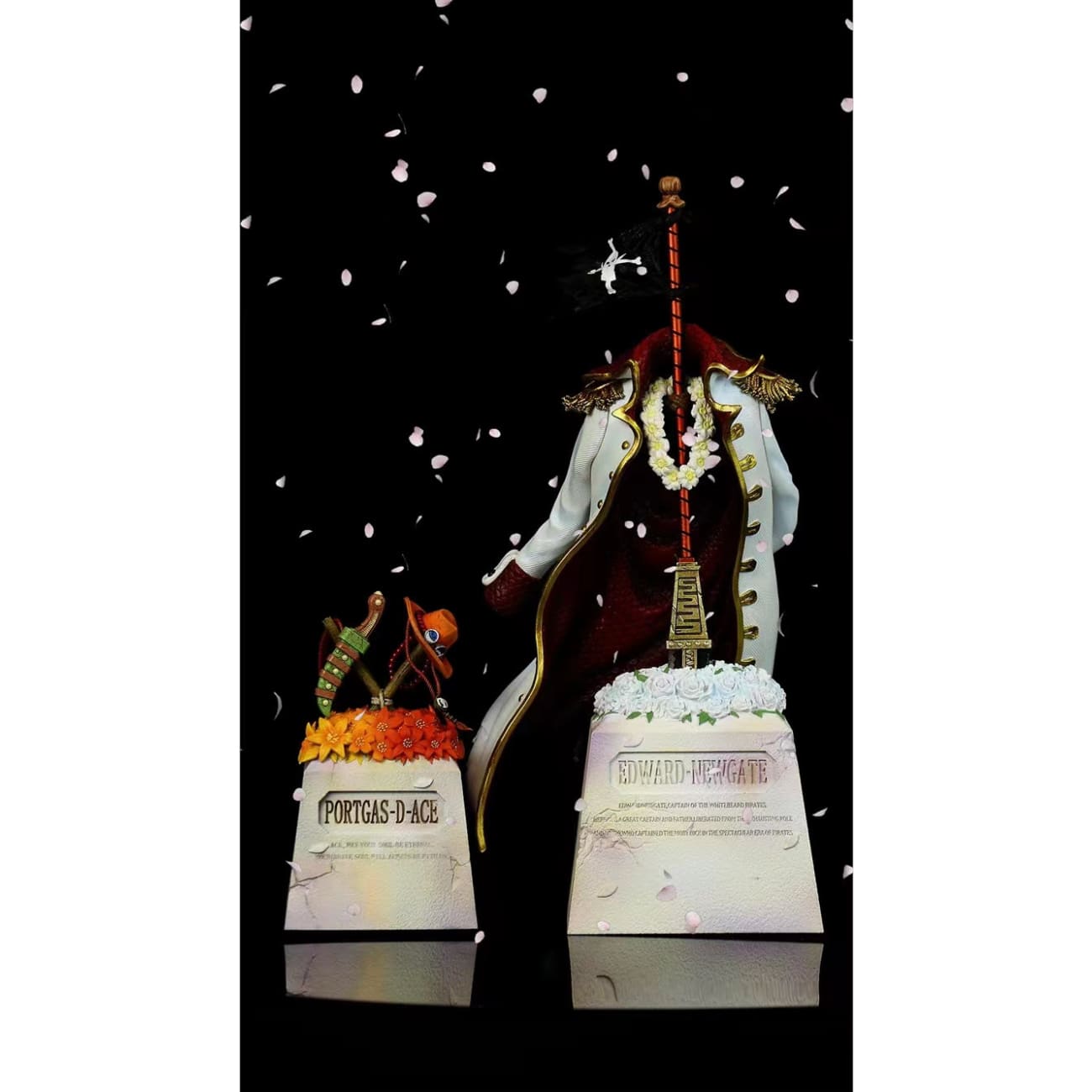 Cube Studio x PZ Studio - The End of Whitebeard Edward Newgate & Portgas D. Ace