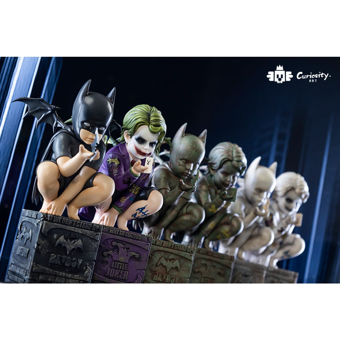 Curiosity Art x WeArtDoing - Little Joker / Bat Boy [6 Variants]