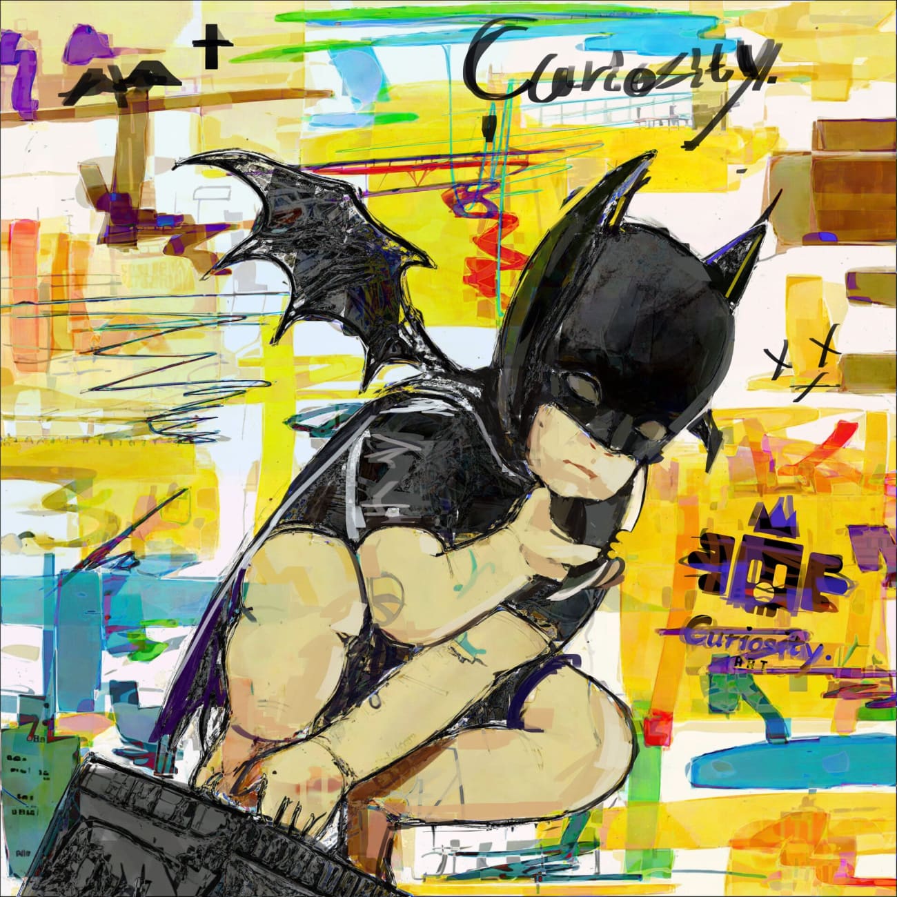 Curiosity Art x WeArtDoing - Little Joker / Bat Boy [6 Variants]