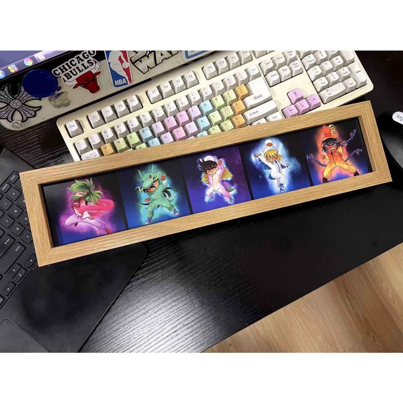 Cute version Saint Seiya character poster frame