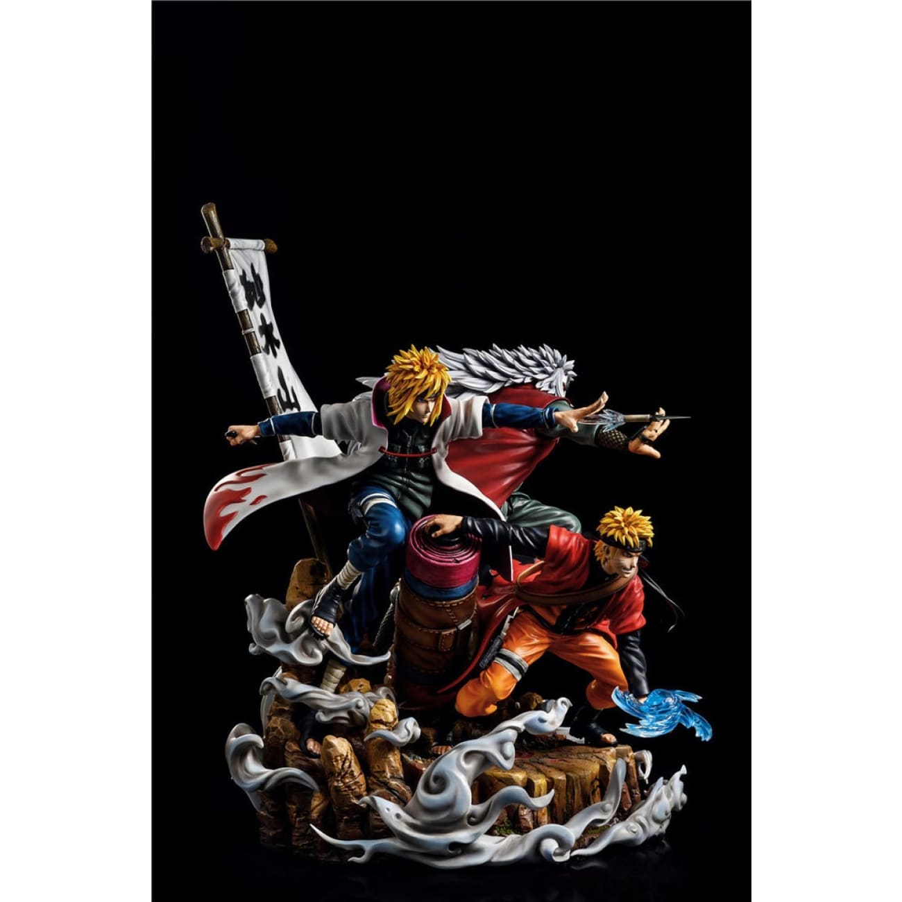 CW X Surge Studio - Namikaze Minato, Uzumaki Naruto & Jiraiya [1/7 scale]