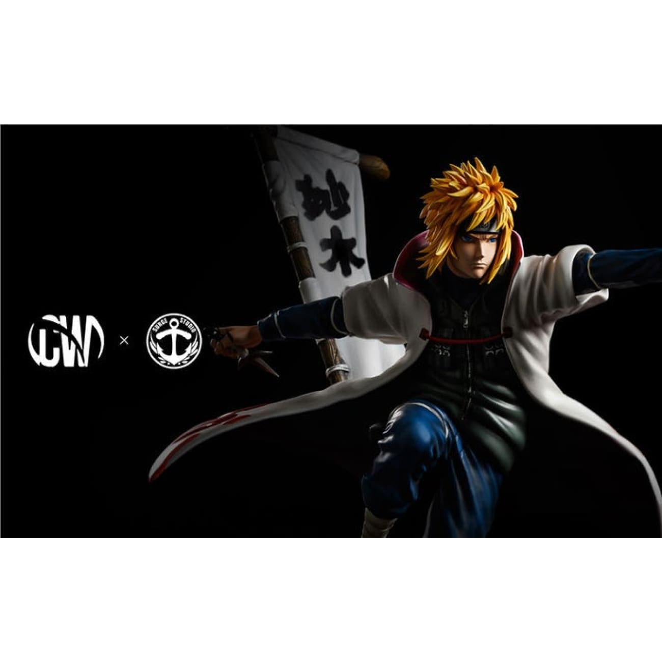 CW X Surge Studio - Namikaze Minato, Uzumaki Naruto & Jiraiya [1/7 scale]