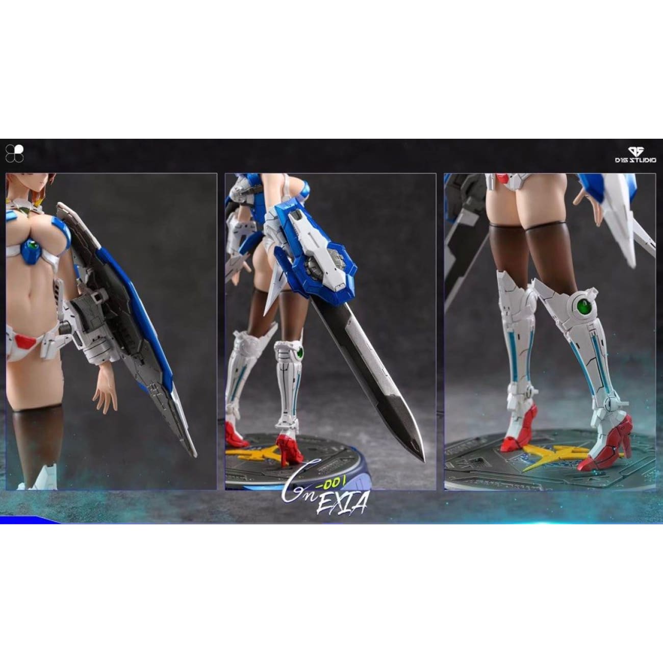 D15 Studio - Gundam Girl Exia [GN001--EXIA][2 Variants]