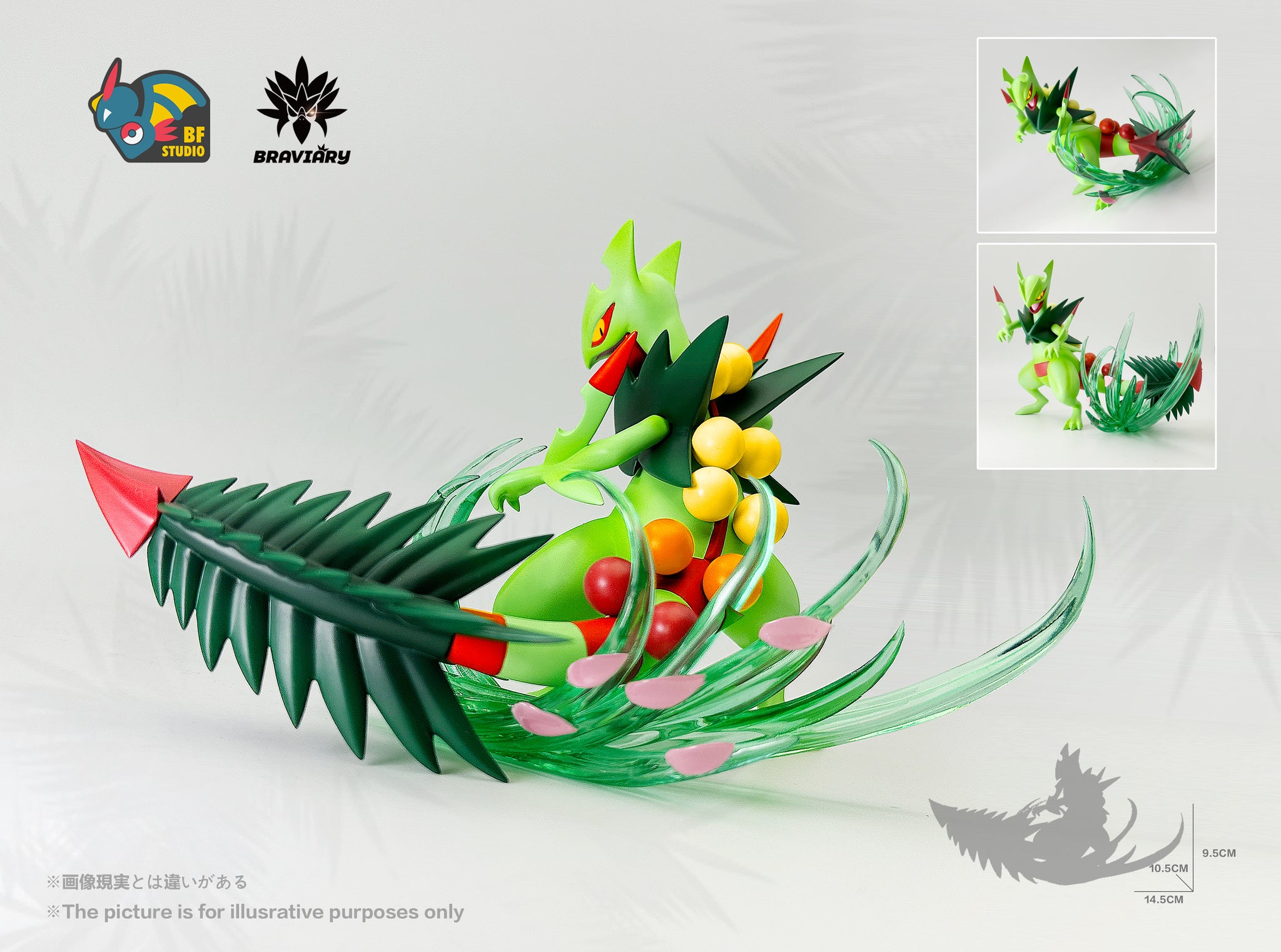 BF Studio x Braviary Studio - Mega Sceptile [4 Variants]