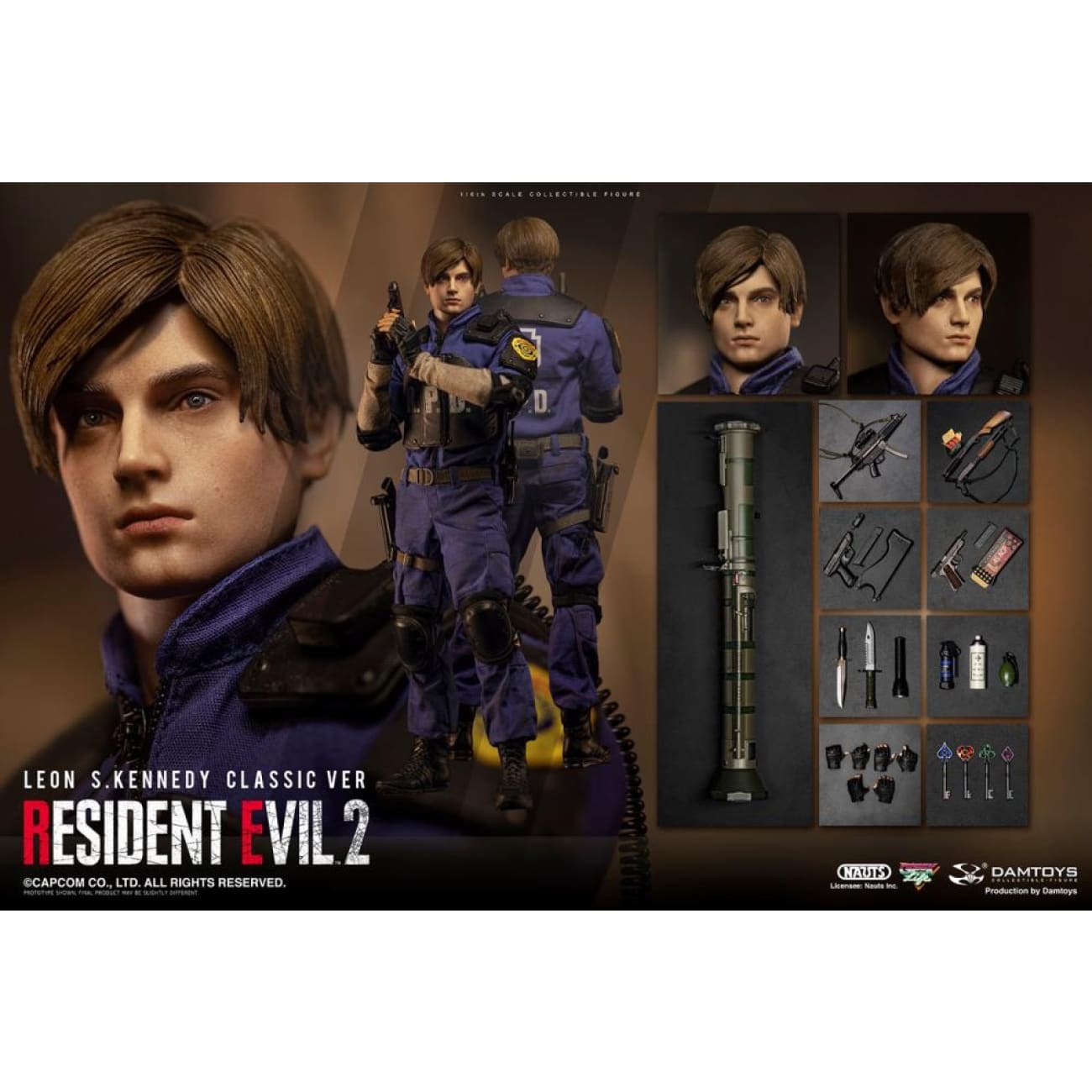 DAMTOYS Studio - Leon Scott Kennedy [Licensed]