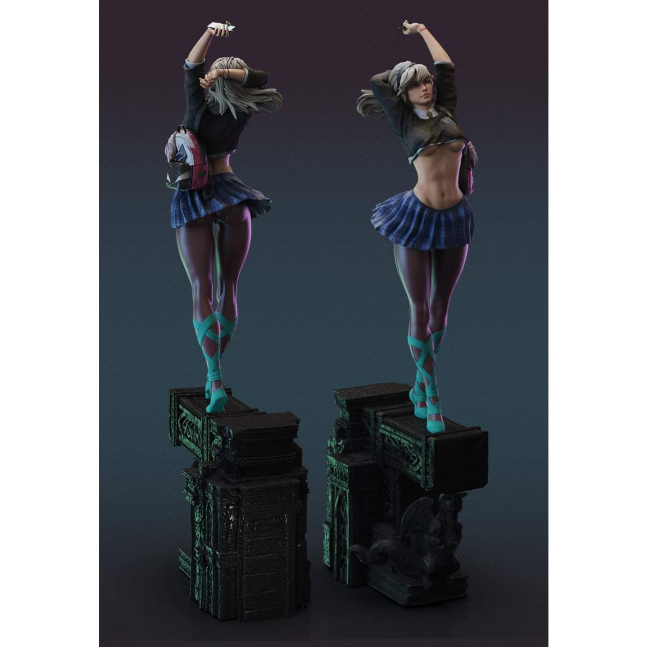 Darkside Studio - Gwen Stacey 1/4 Scale - Blue