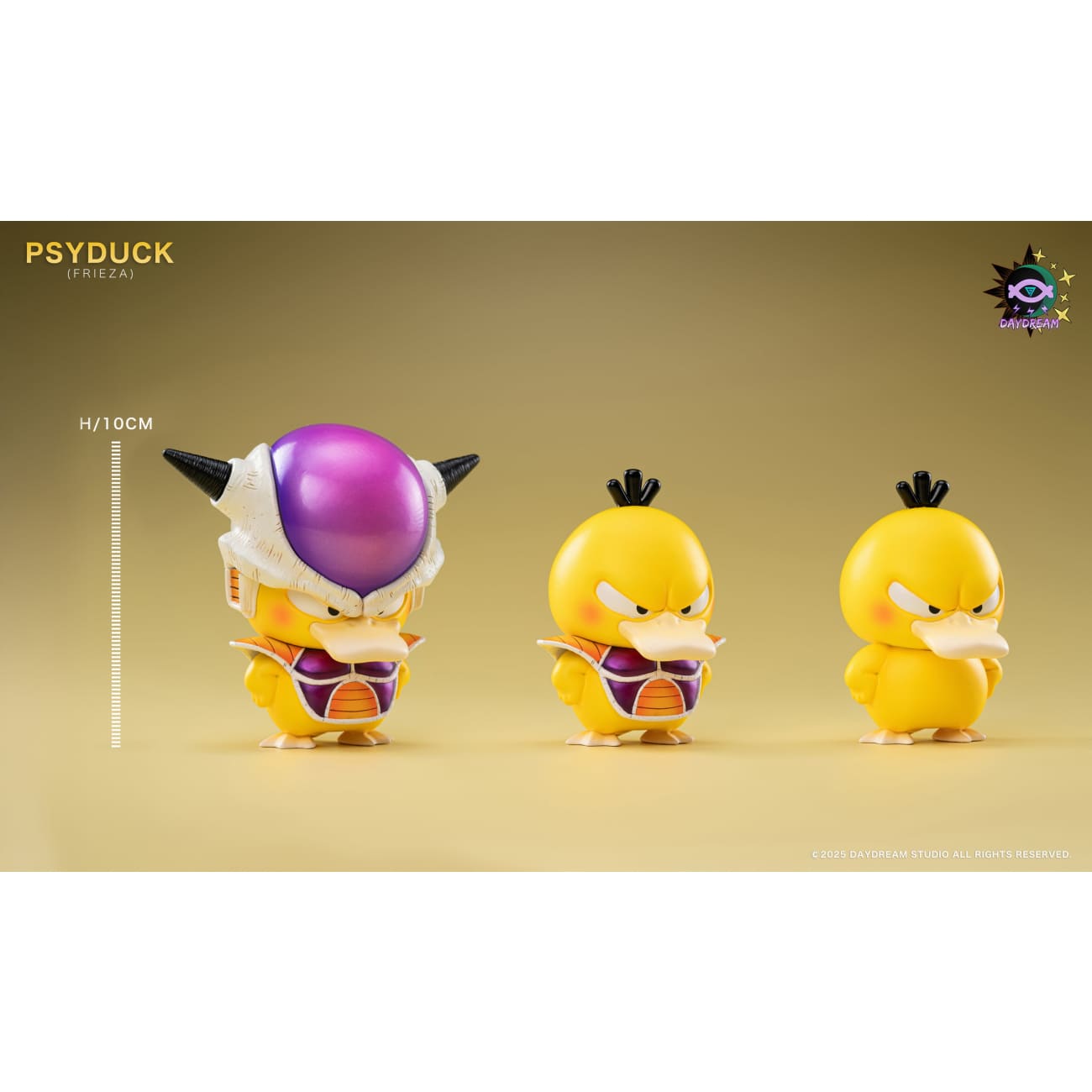 Daydram Studio - Psyduck Cos Piccolo / Frieza / Majin Buu [3 Variants]