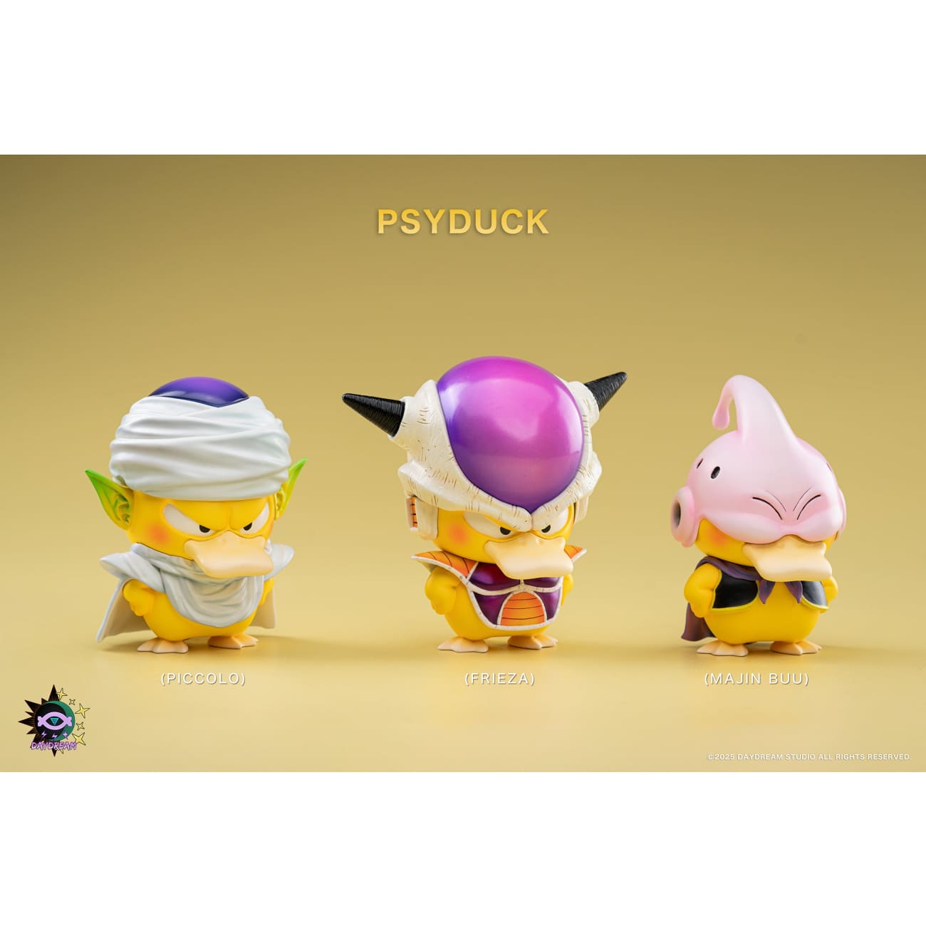 Daydram Studio - Psyduck Cos Piccolo / Frieza / Majin Buu [3 Variants]