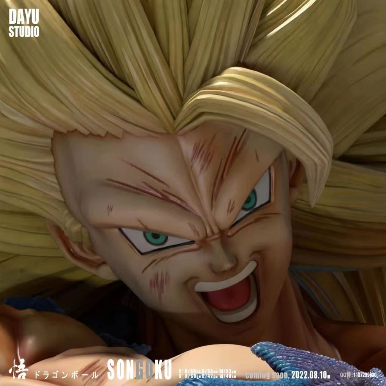DAYU Studio - Son Goku Super Saiyan 3 [S+ Version / S- Version]