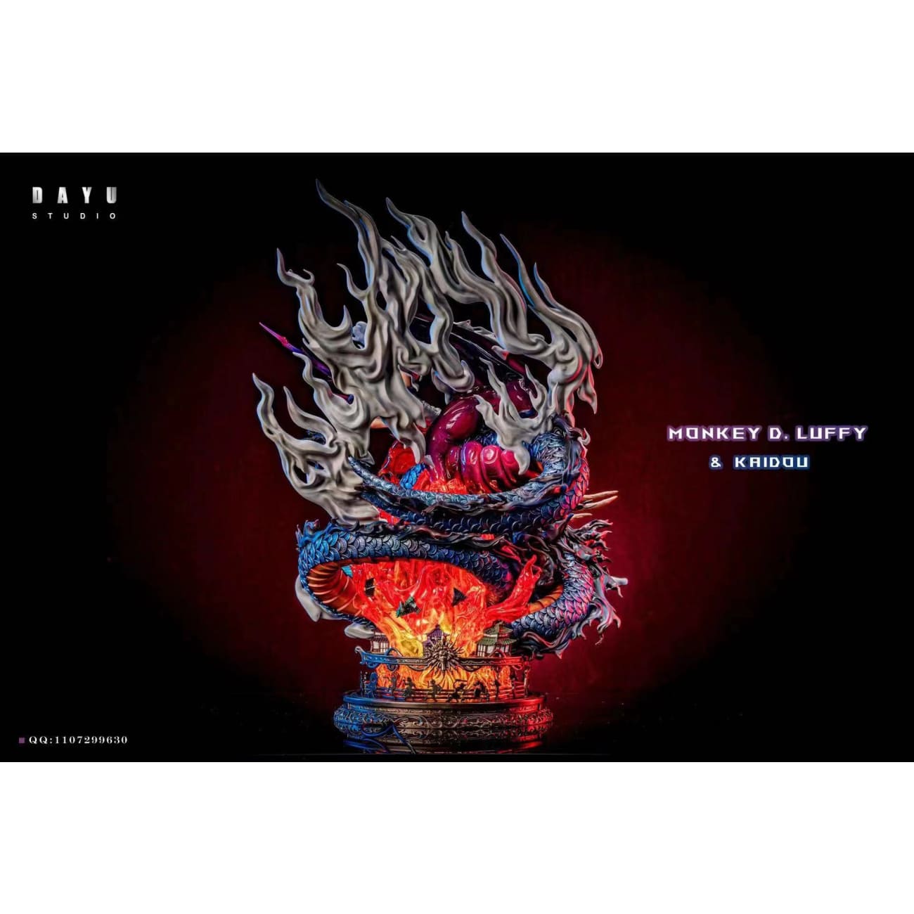 DAYU studio - Sun God Nika Luffy Gear 5 VS Beast Form Kaido [4 Variants]