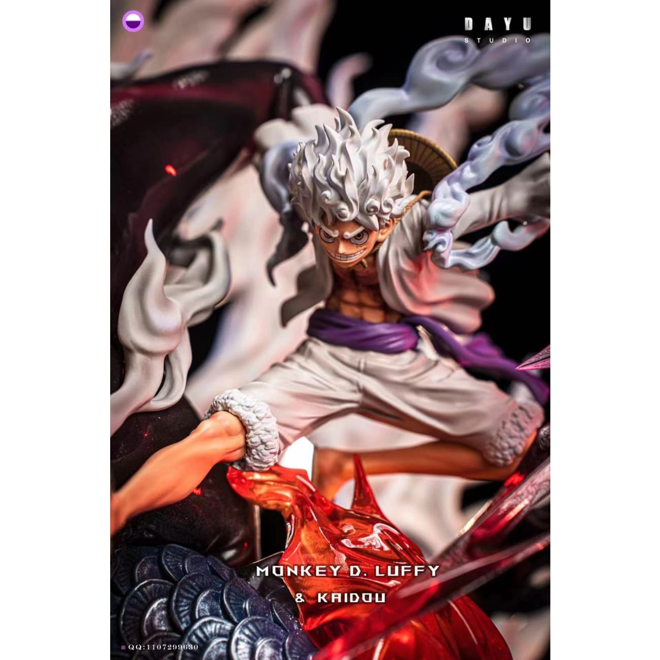 DAYU studio - Sun God Nika Luffy Gear 5 VS Beast Form Kaido [4 Variants]