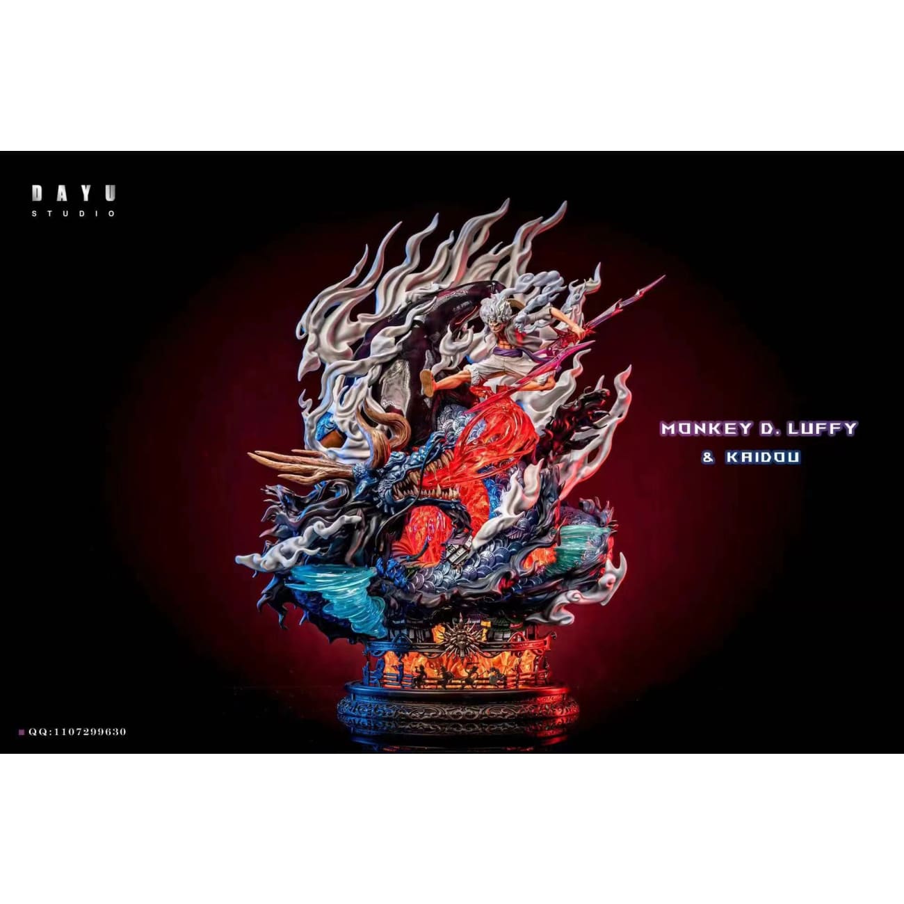 DAYU studio - Sun God Nika Luffy Gear 5 VS Beast Form Kaido [4 Variants]