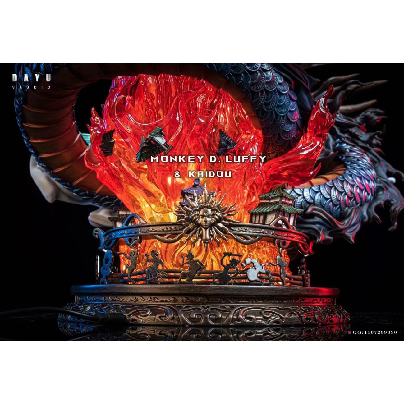 DAYU studio - Sun God Nika Luffy Gear 5 VS Beast Form Kaido [4 Variants]