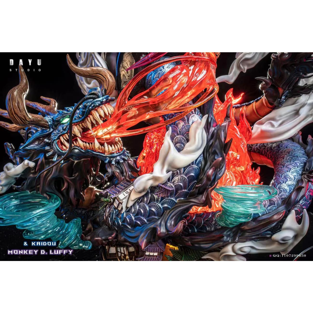 DAYU studio - Sun God Nika Luffy Gear 5 VS Beast Form Kaido [4 Variants]