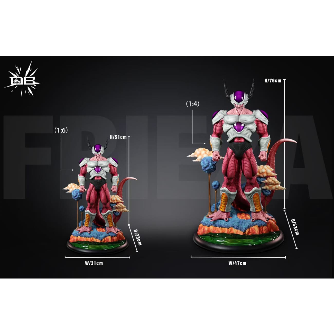 DB Studio - Frieza Second Form [16 Variants]