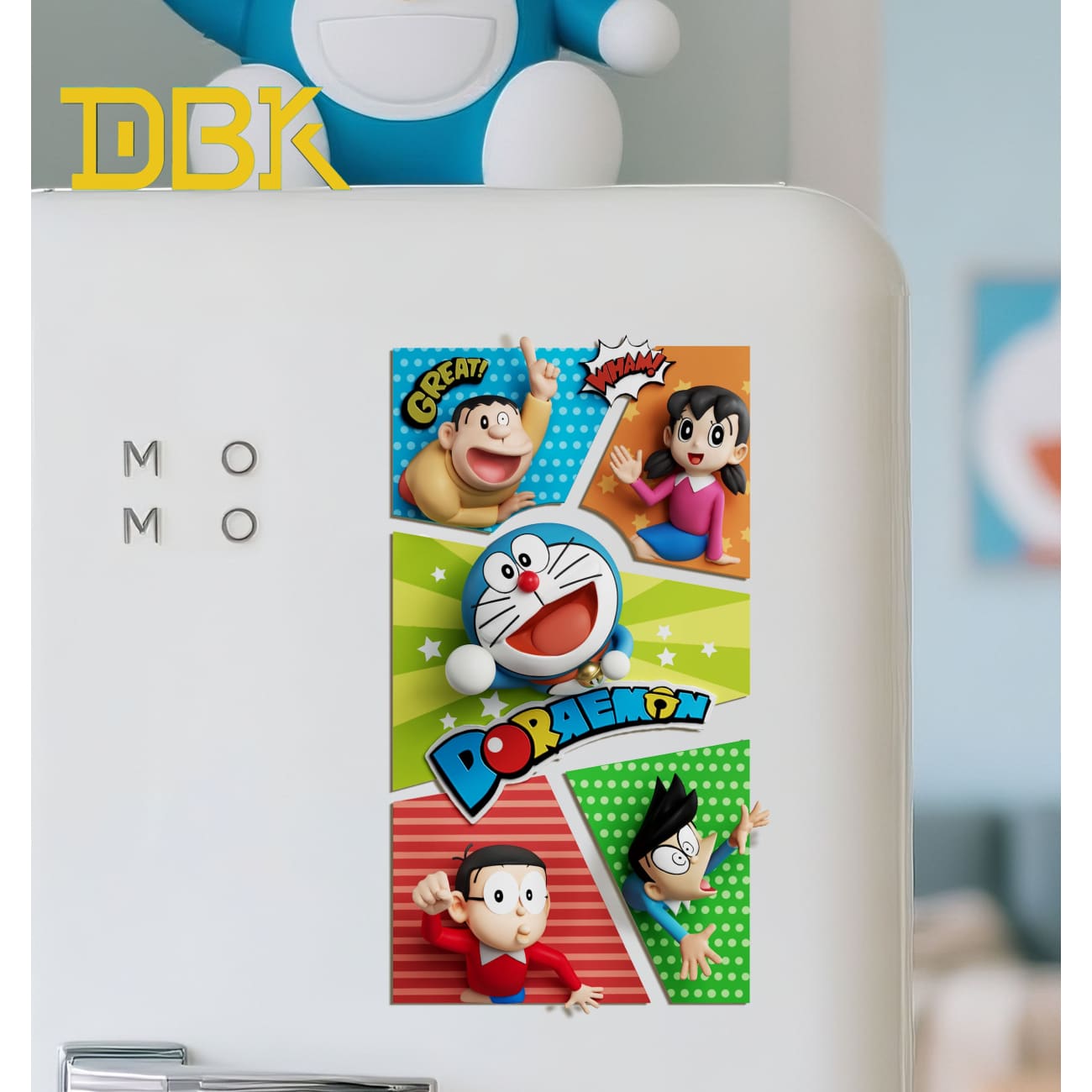 Dbk Studio - Doraemon Fridge Magnet Set - Pre-Order - Full