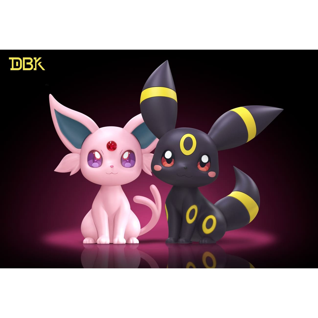 DBK Studio - Espeon Chibi Ver. / Umbreon Chibi Ver.