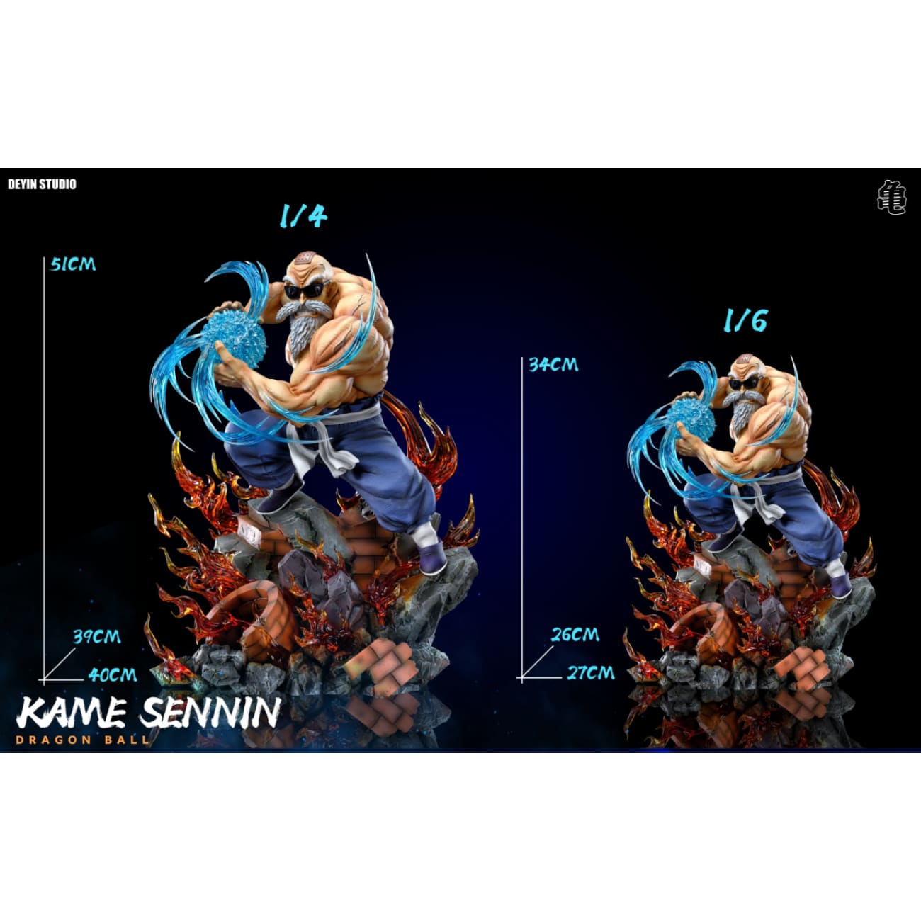 Deyin Studio - KameHameHa Master Roshi [2 Variants]