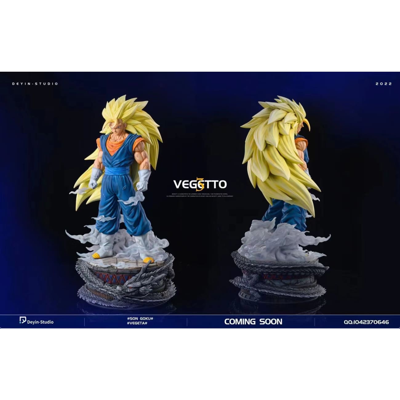 Deyin Studio - Super Saiyan 3 Vegeto [2 Variants]