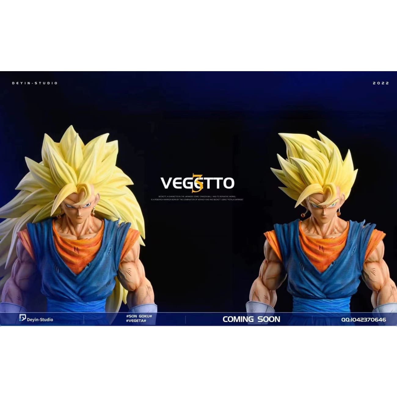 Deyin Studio - Super Saiyan 3 Vegeto [2 Variants]