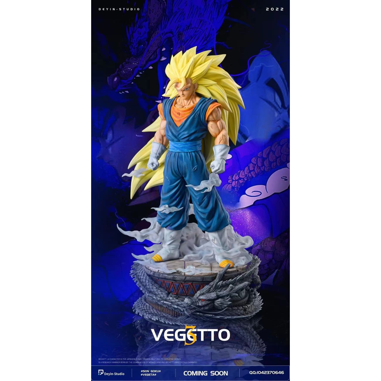 Deyin Studio - Super Saiyan 3 Vegeto [2 Variants]