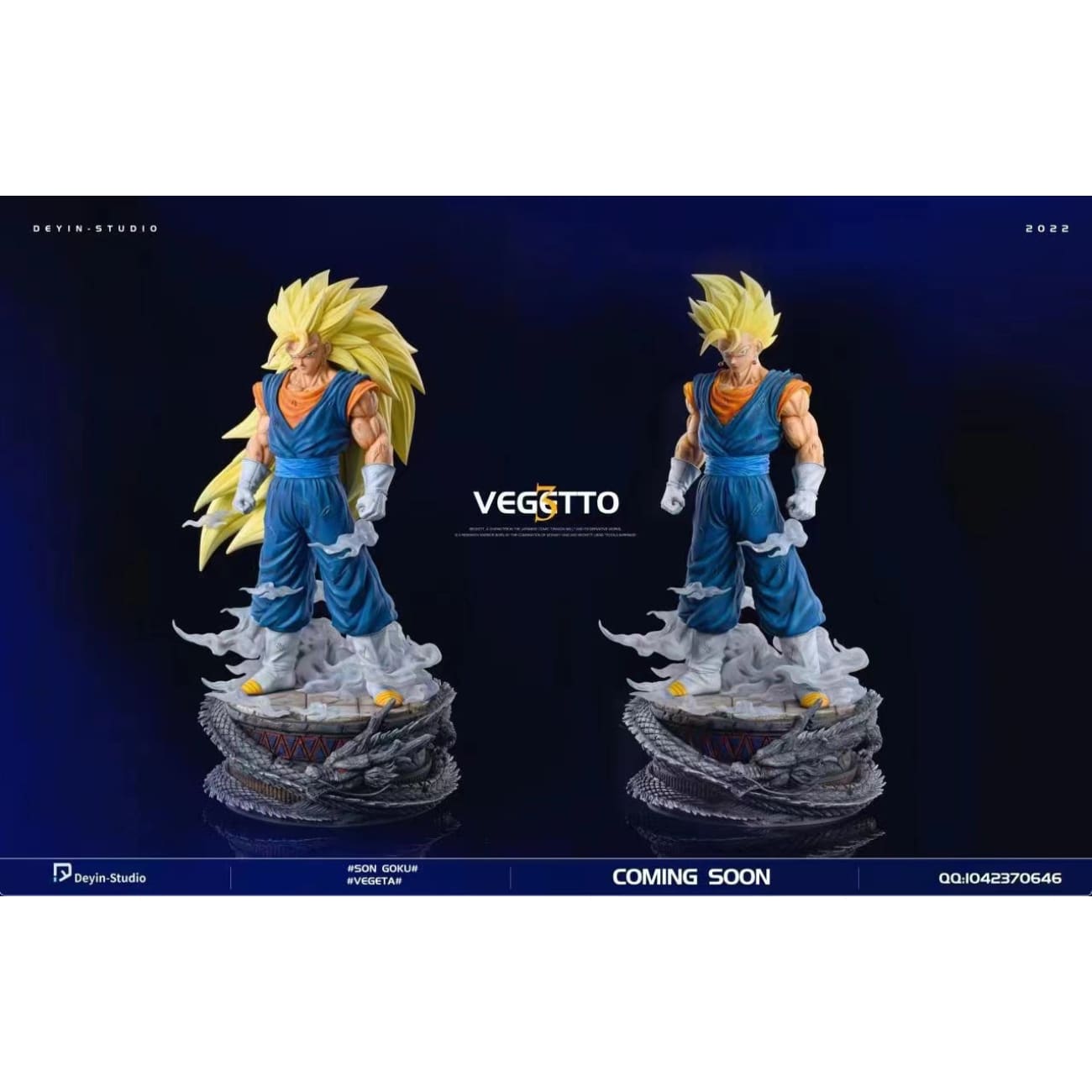Deyin Studio - Super Saiyan 3 Vegeto [2 Variants]