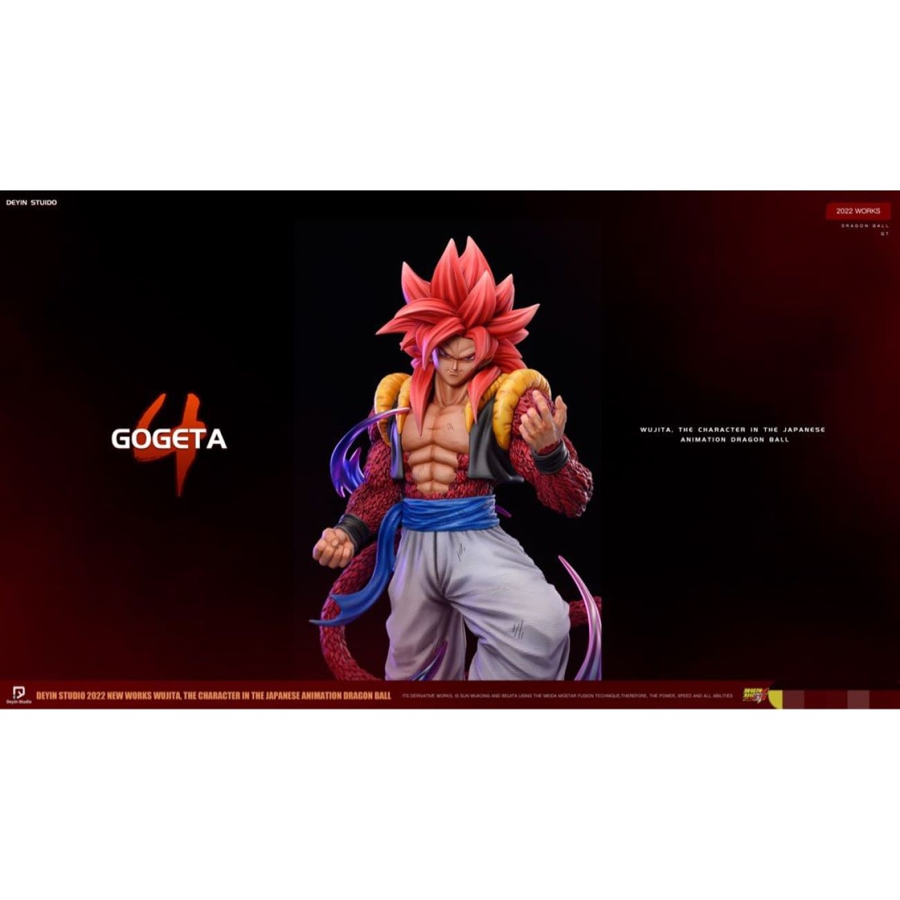 Deyin Studio - Super Saiyan 4 Gogeta [2 Variants]