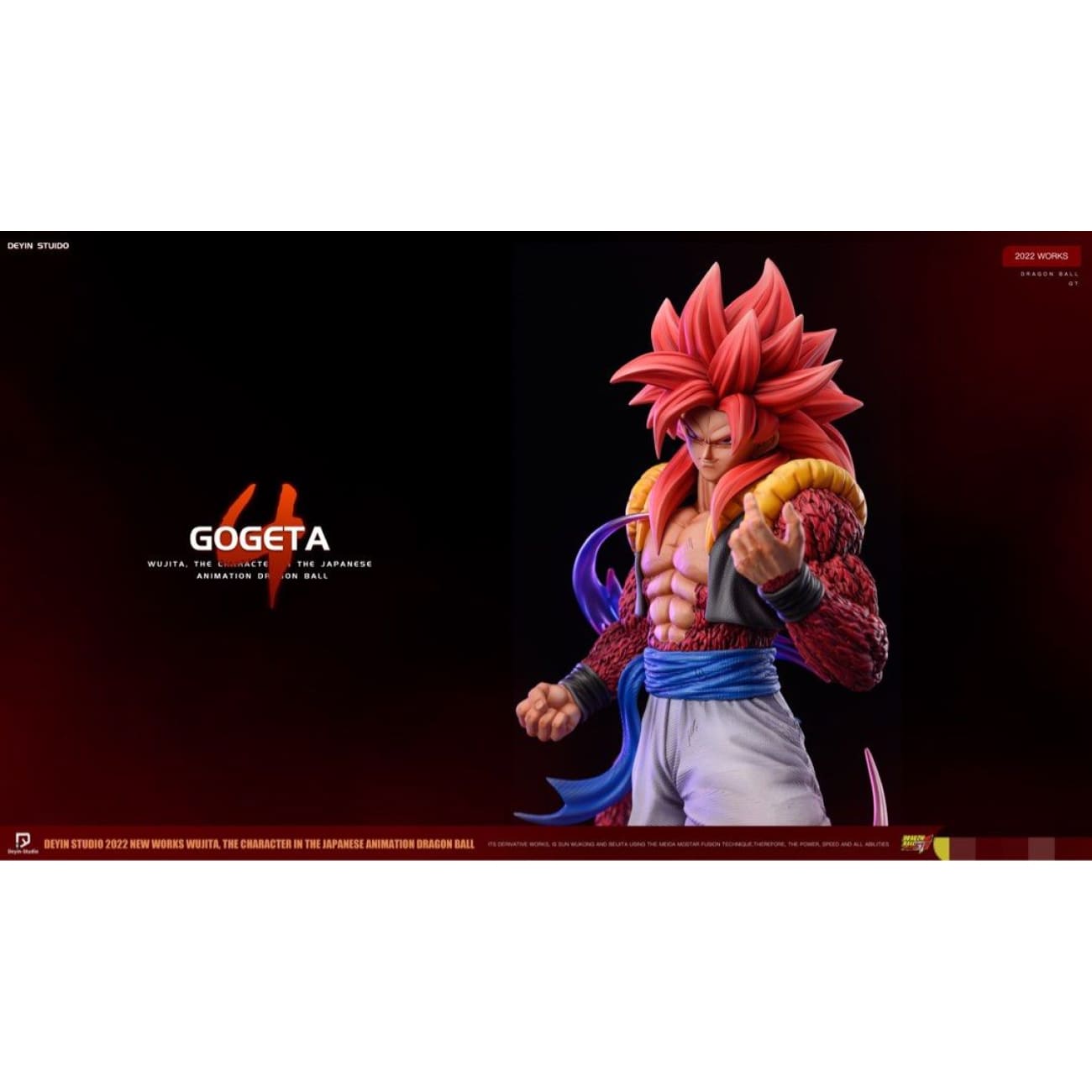 Deyin Studio - Super Saiyan 4 Gogeta [2 Variants]