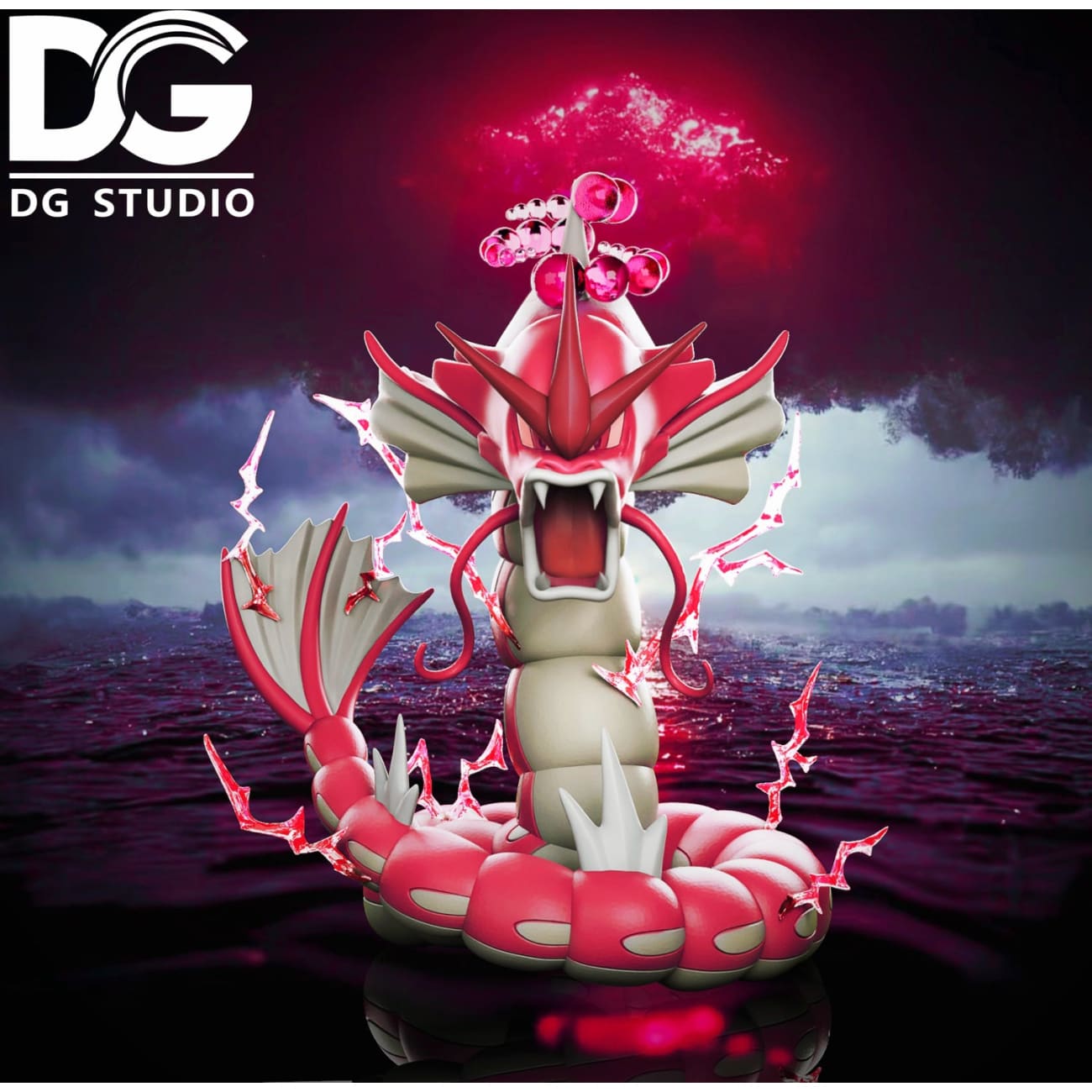 Dg Studio - Gigantamax Gyarados [3 Variants] - Shiny Color