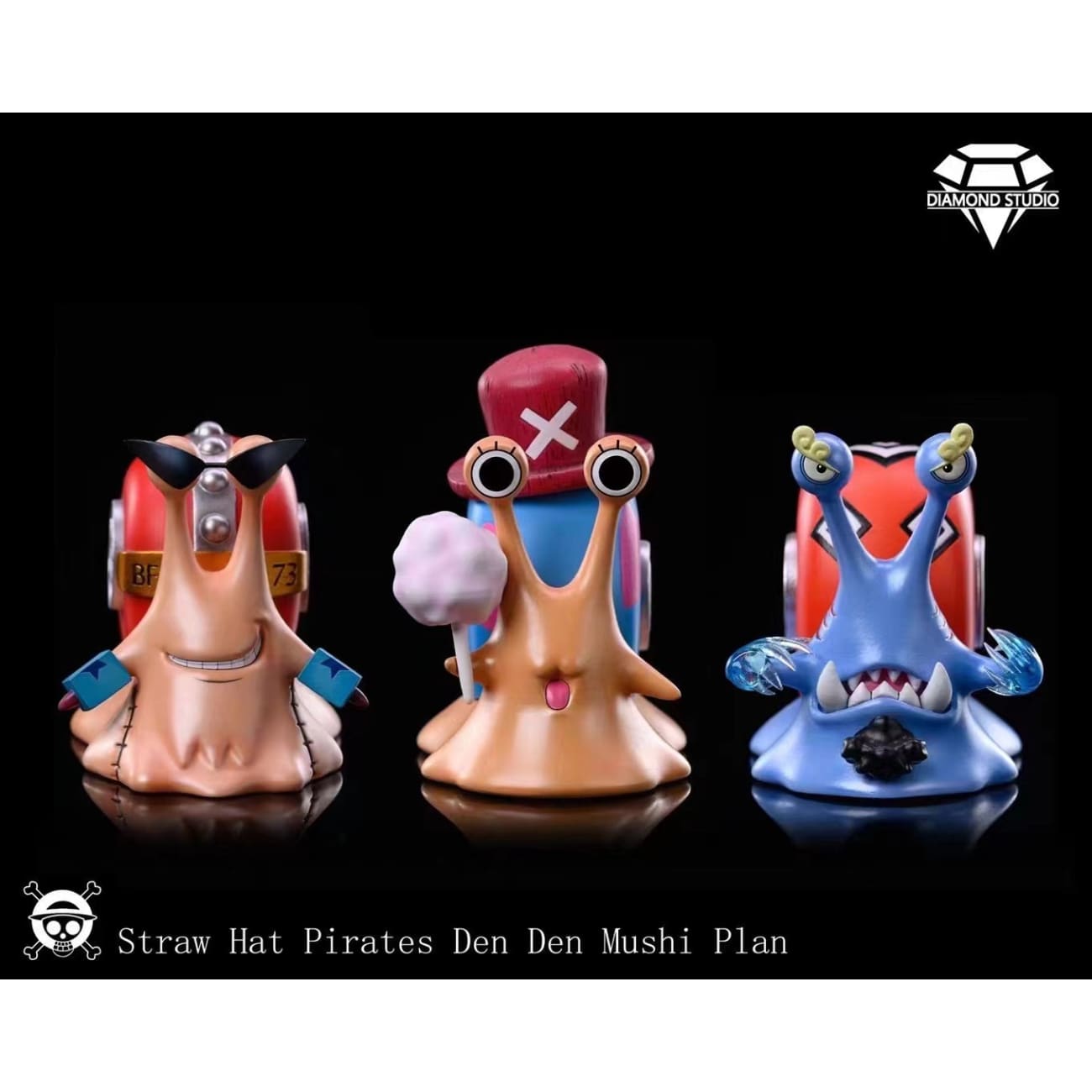 Diamond Studio  - Kaido/ Chopper/ Franky Den Den Mushi