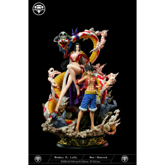 Diamond Studio - Monkey D. Luffy & Boa Hancock