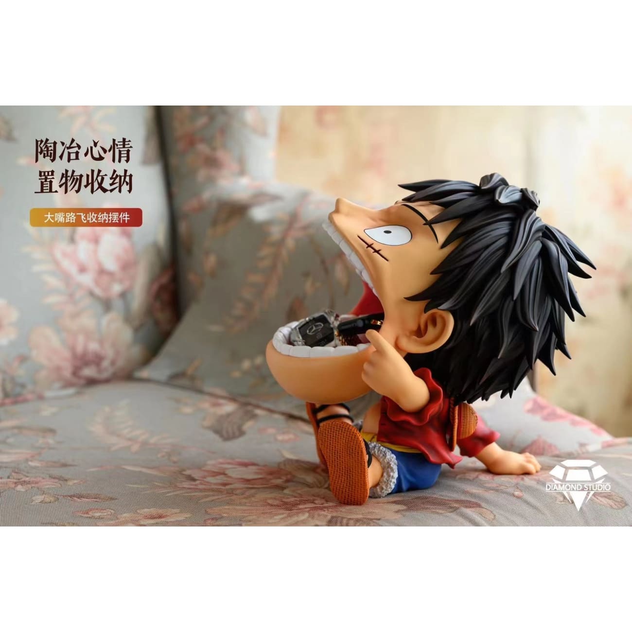 Diamond Studio - Open Mouth Monkey D. Luffy Storage Ornaments