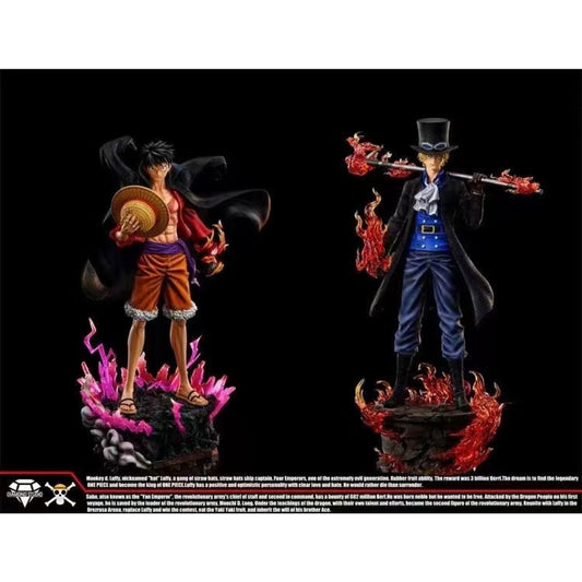 Diamond Studio - Ryou Haki Luffy / Flame Emperor Sabo