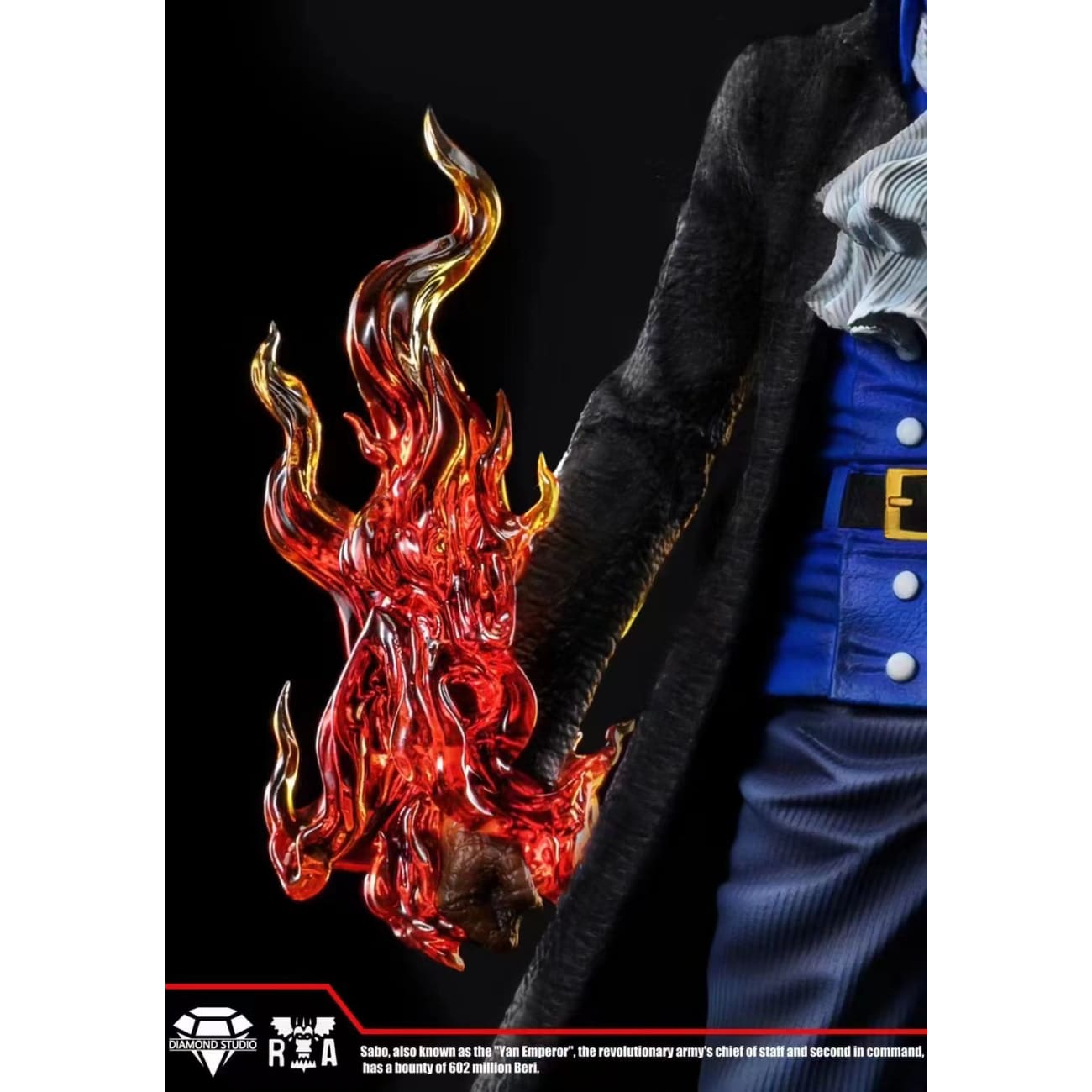 Diamond Studio - Ryou Haki Luffy / Flame Emperor Sabo