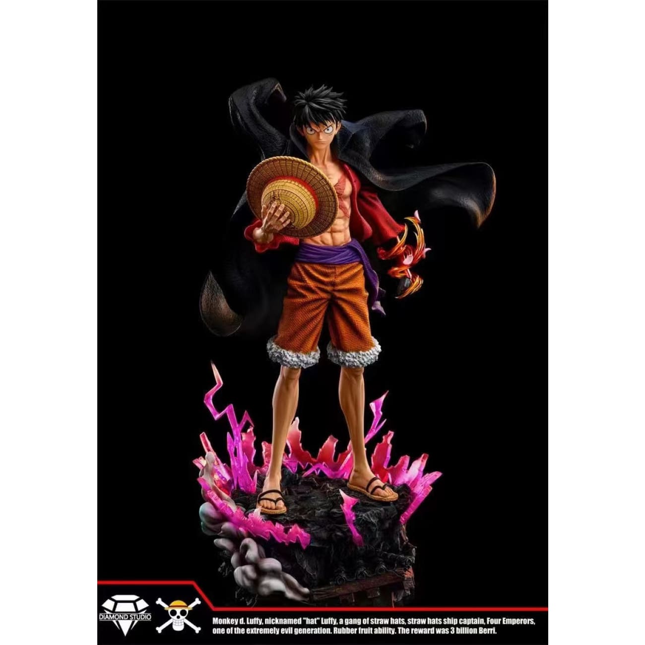 Diamond Studio - Ryou Haki Luffy / Flame Emperor Sabo