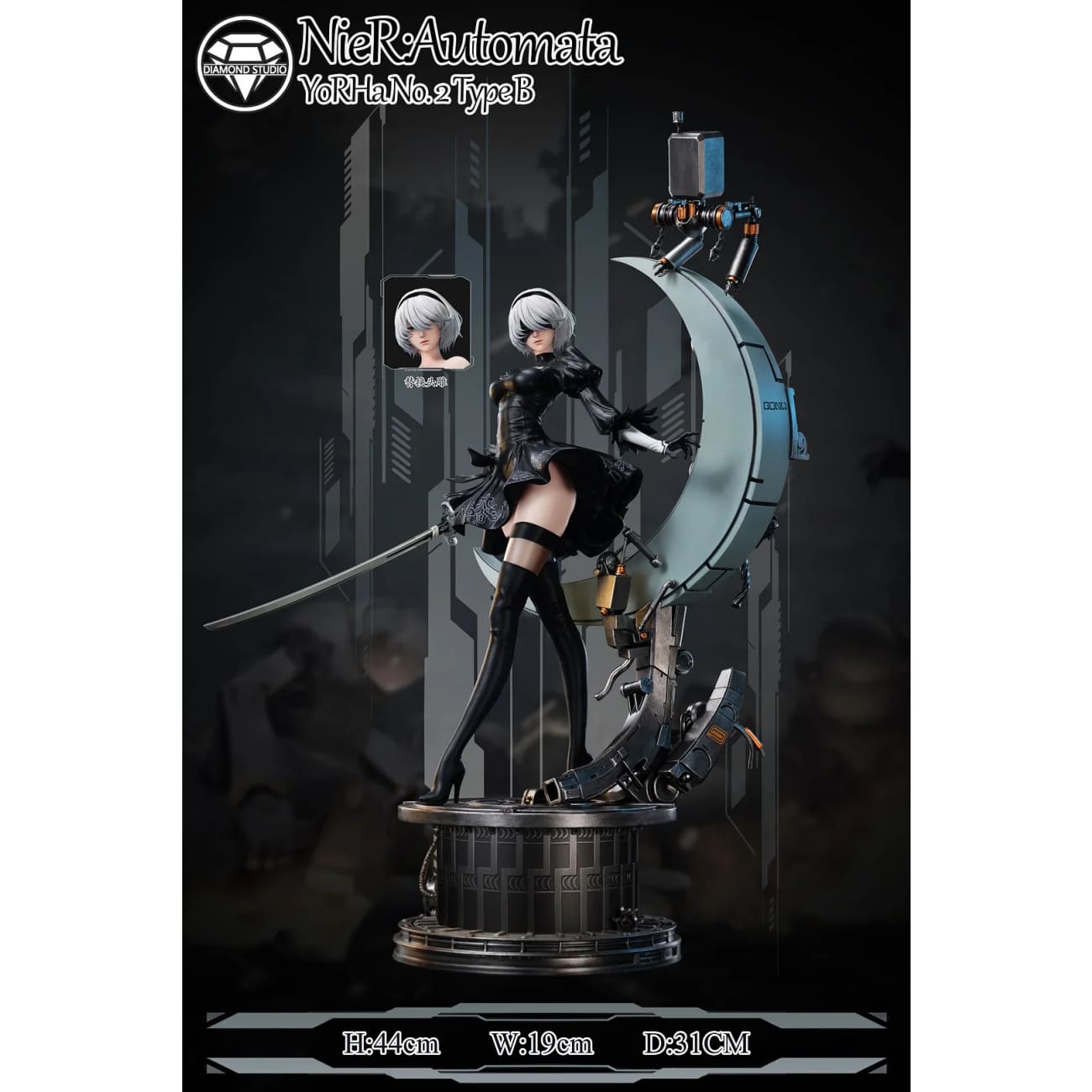 Diamond Studio - YoRHa No.2 Type B / 2B [2 Variants]