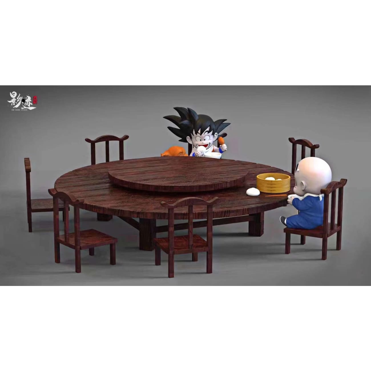 Dim Model Studio - Gather Dinner Son Goku and Kirin