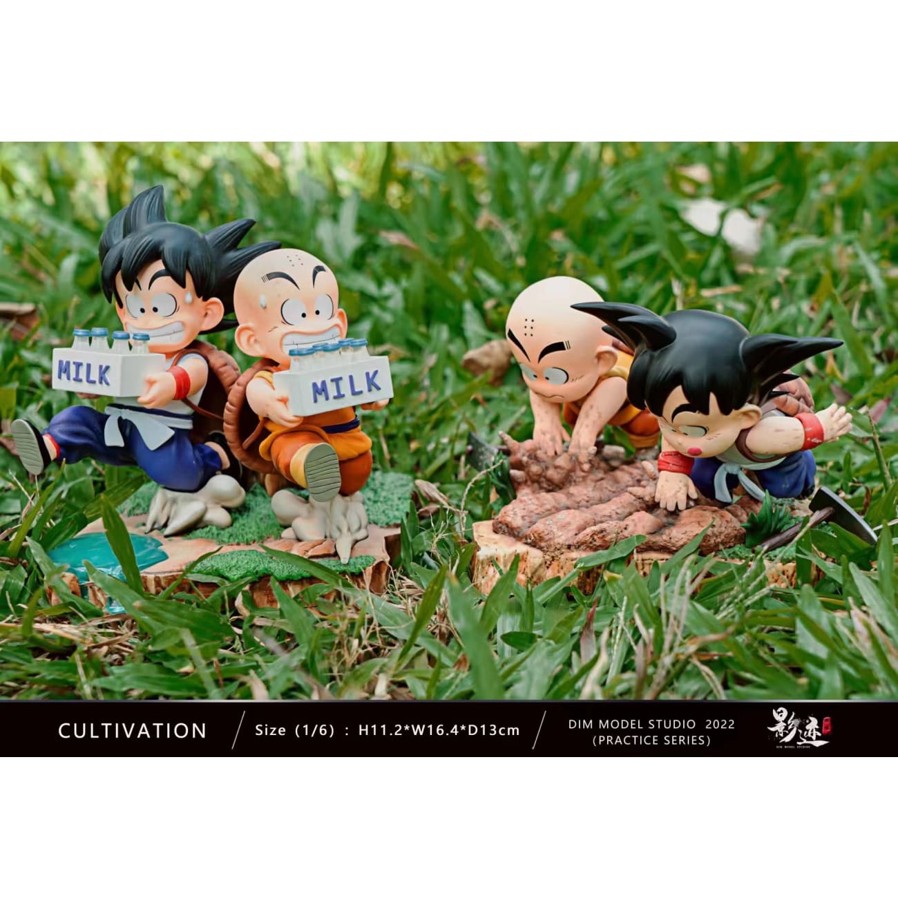 Dim Model Studio - Kid Goku & Krillin Farm Training