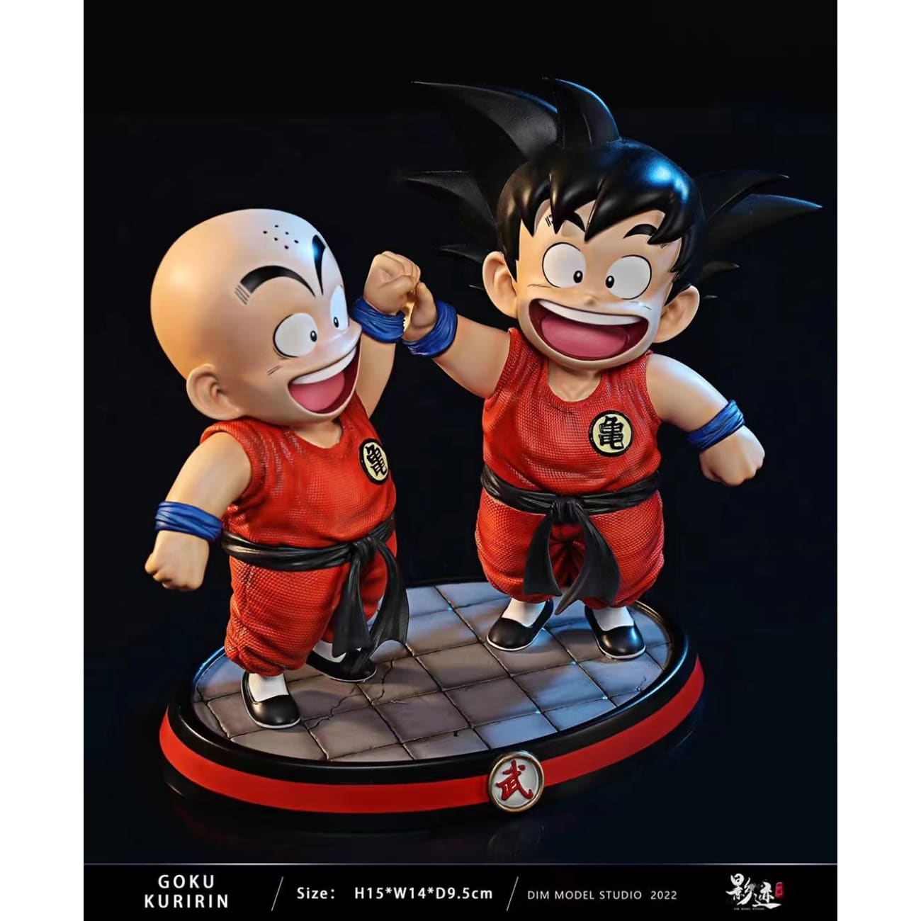 Dim Model Studio - Kid Son Goku & Krillin [Anime Version / Manga Version]