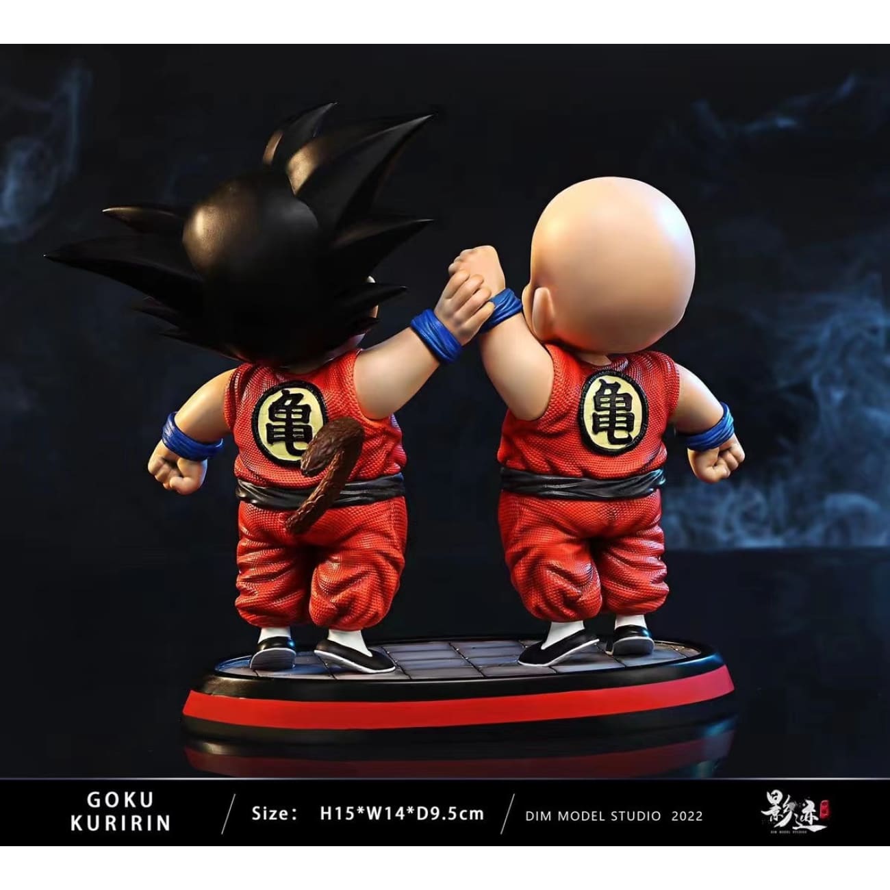 Dim Model Studio - Kid Son Goku & Krillin [Anime Version / Manga Version]