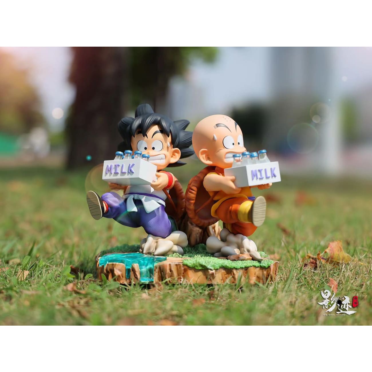 Dim Model Studio - Son Goku & Krillin Deliver Milk