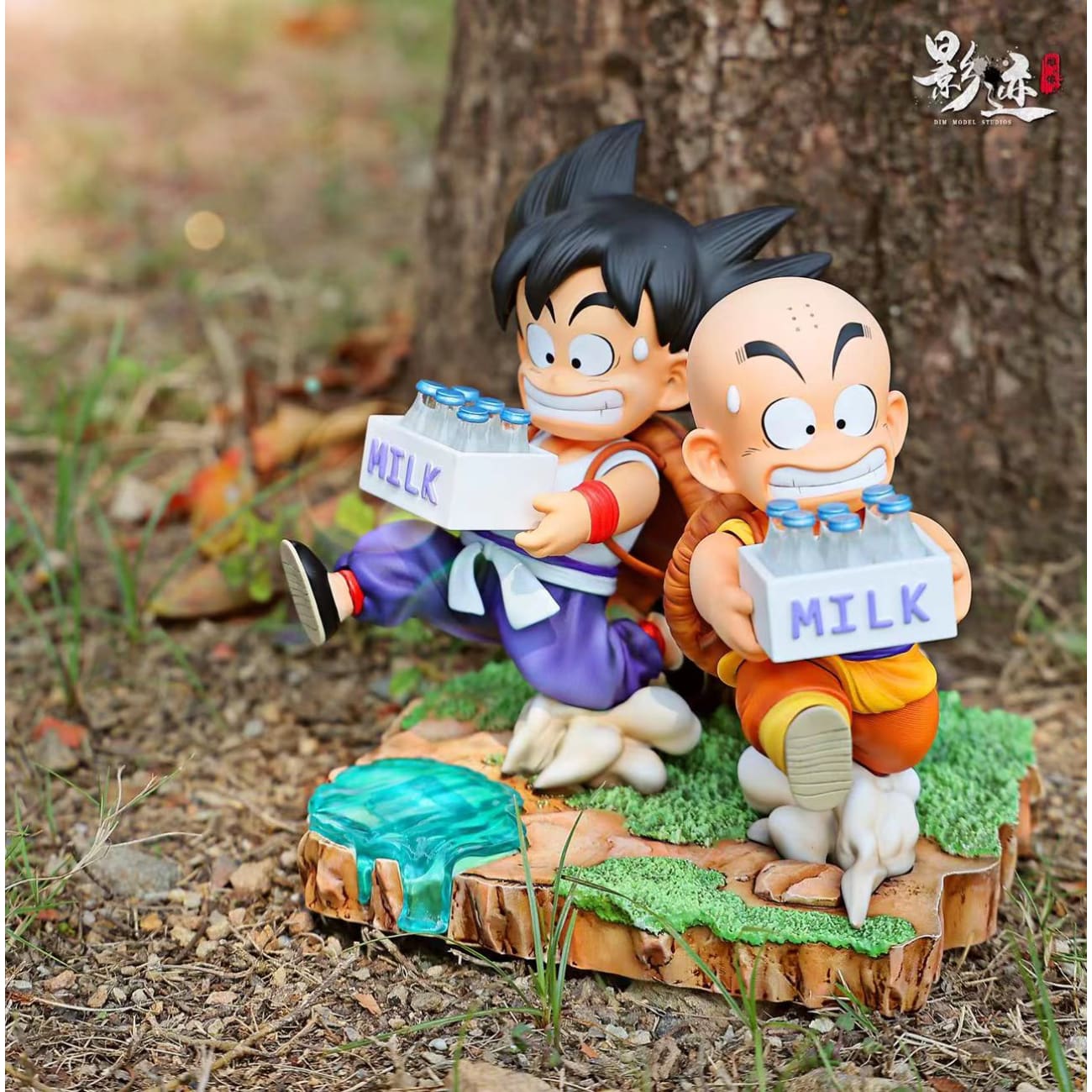 Dim Model Studio - Son Goku & Krillin Deliver Milk